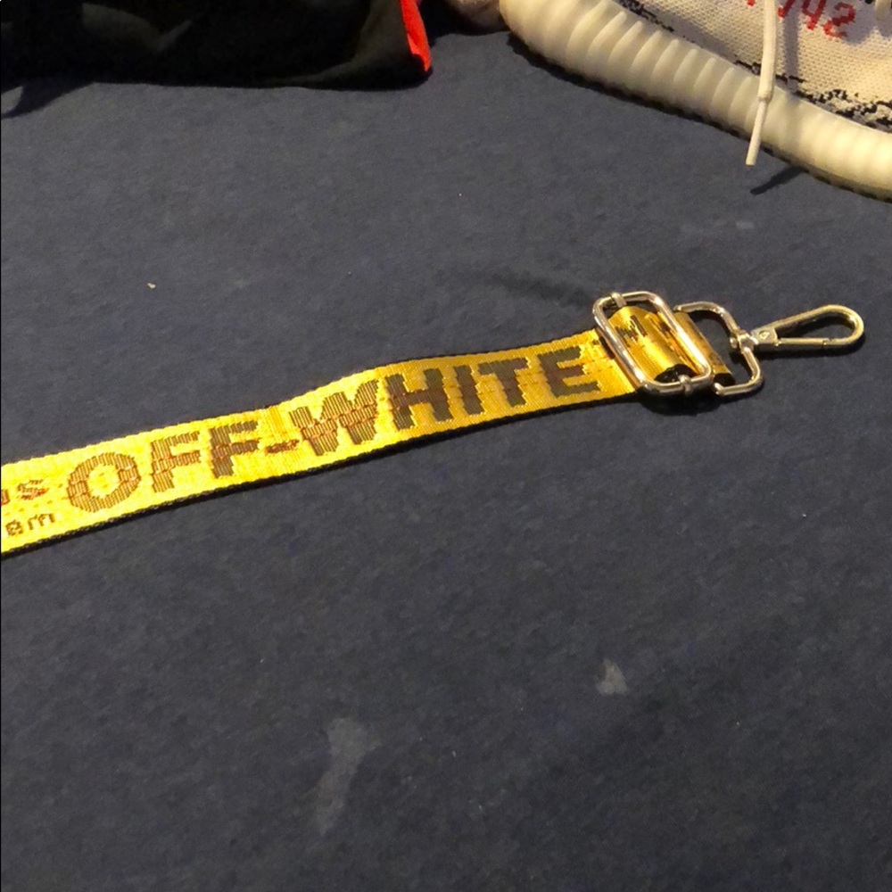 Off white strap